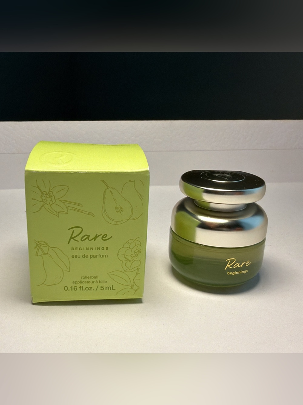 New,unused & authentic Rare beauty perfumee3 5ml mini size beginnings edition
